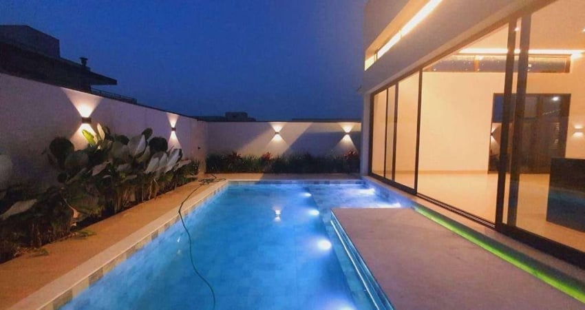 Espetacular residencia com 3 suítes à venda, 208 m² por R$ 1.590.000 - Condomínio Residencial Una - Itu/SP