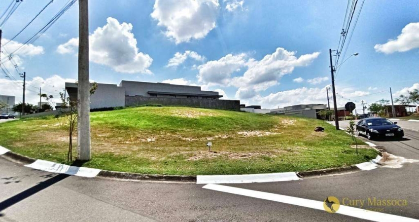 Espetacular lote de esquina com 558m², à venda por R$ 393.000 - Condomínio Mirante dos Ipês - Salto/SP