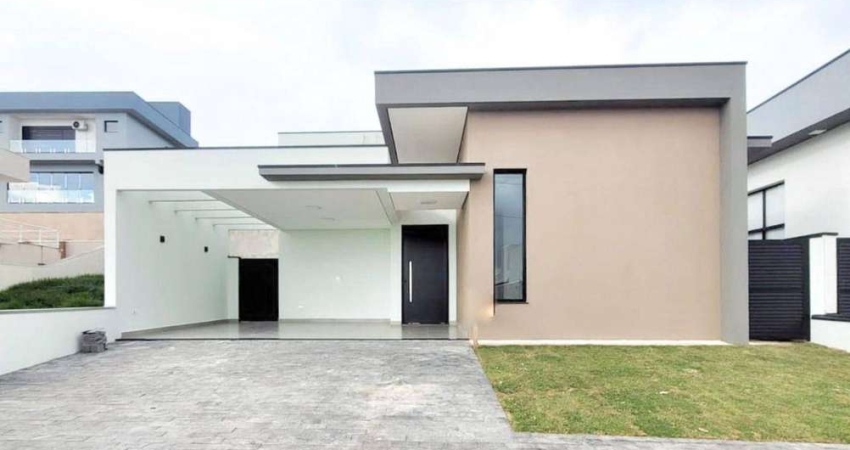 Térrea com Piscina! Espetacular casa nova com 3 dormitórios à venda por R$1.250.000 - Condomínio Lagos D'Icaraí - Salto/SP