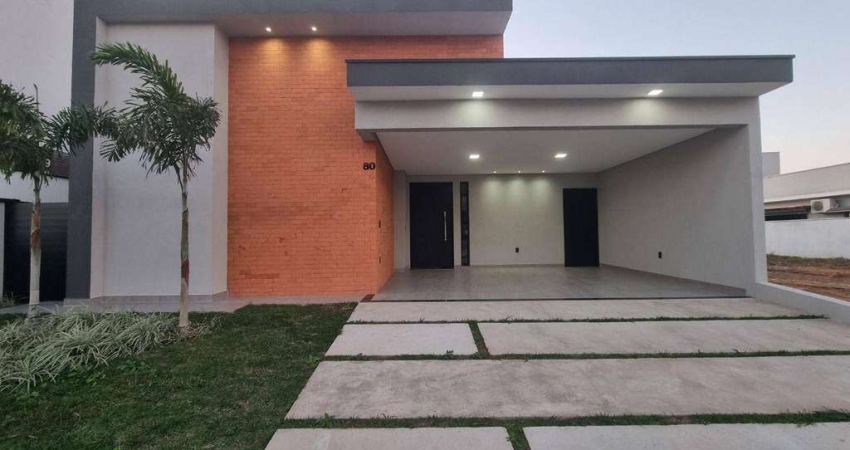 Moderna, térrea e funcional, uma residencia com estilo e elegancia próxima ao clube social e com uma arquitetura incrível.