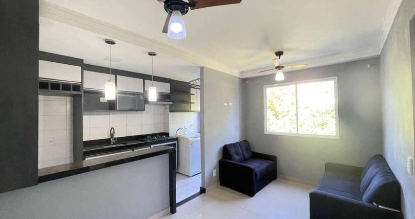 Apartamento com 2 dormitórios para alugar, 51 m² por R$ 1.850,00/mês - Rancho Grande - Itu/SP