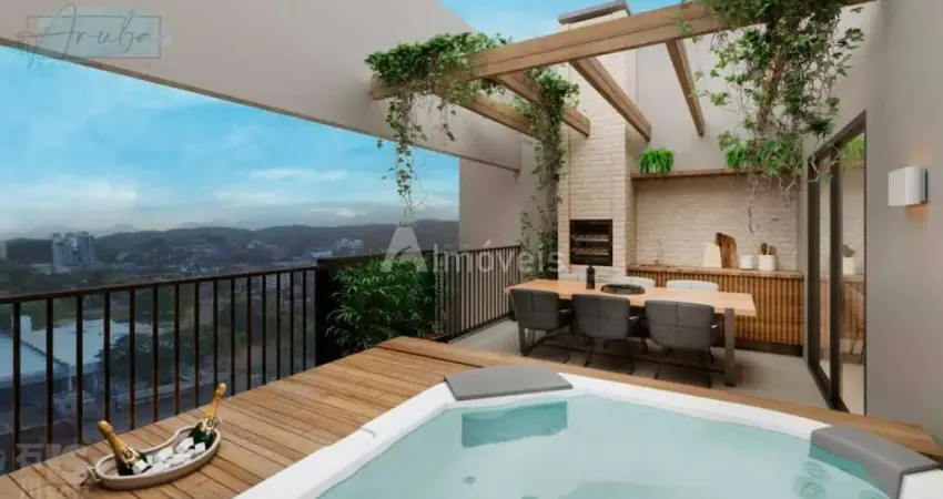 Cobertura com 3 quartos à venda, anita garibaldi - joinville