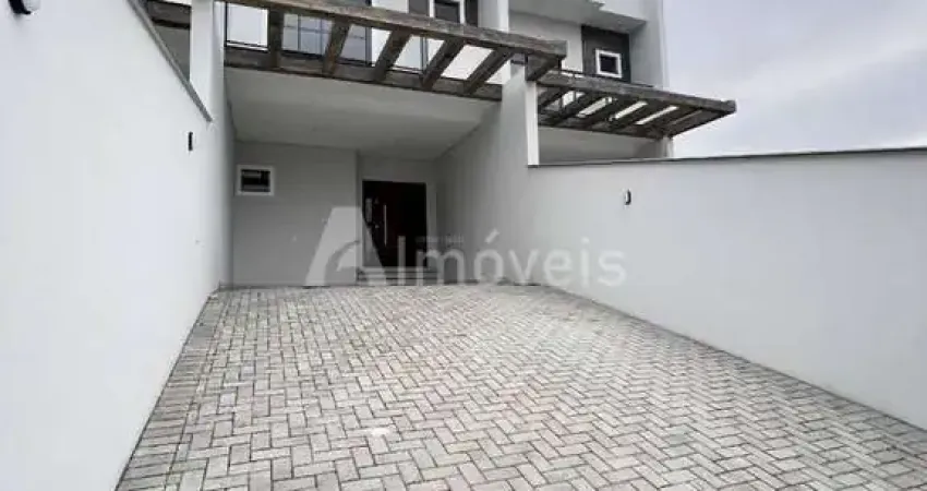 Geminado novo de 3 quartos com amplo quintal e 4 vagas de garagem