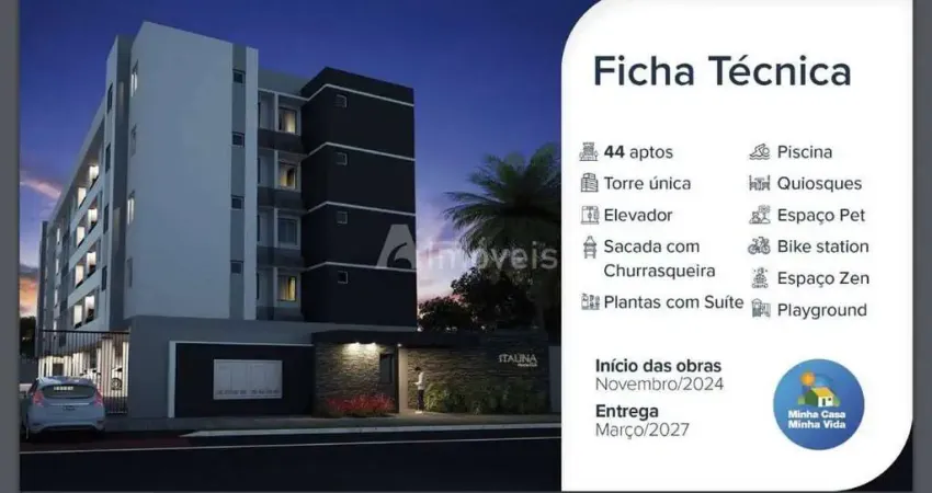 Apartamento com 2 quartos à venda na Rua João Afonso Moreira, 352, Itaum, Joinville