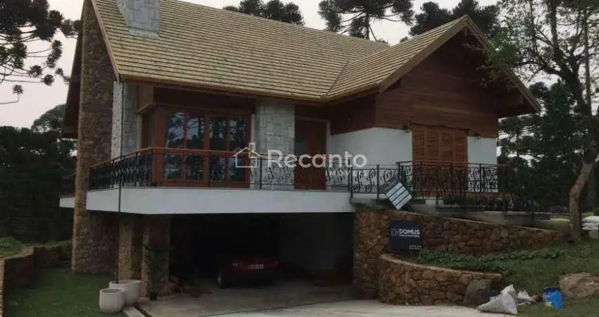 Casa com 4 dormitórios à venda, 420 m² por r$ 5.000.000,00 - aspen mountain - gramado/rs