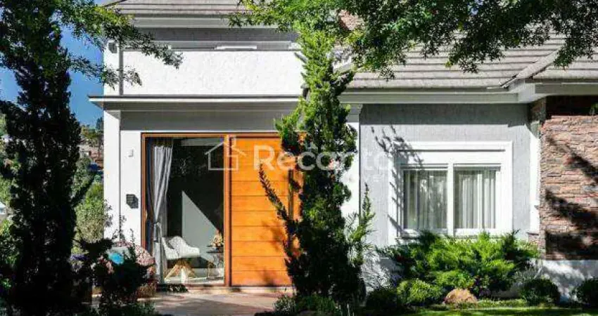 Casa com 3 dormitórios à venda, 400 m² - alphaville - gramado/rs