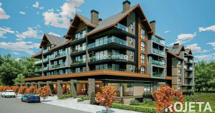 Apartamento com 2 quartos à venda na Rua Dona Carlinda, 950, Centro, Canela