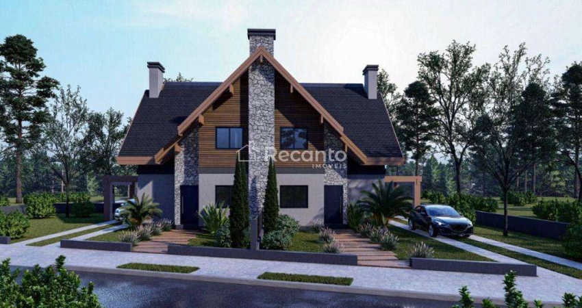 CASA COM 3 DORMITÓRIOS À VENDA, 116 M²- PARQUE DAS HORTÊNSIAS - CANELA/RS