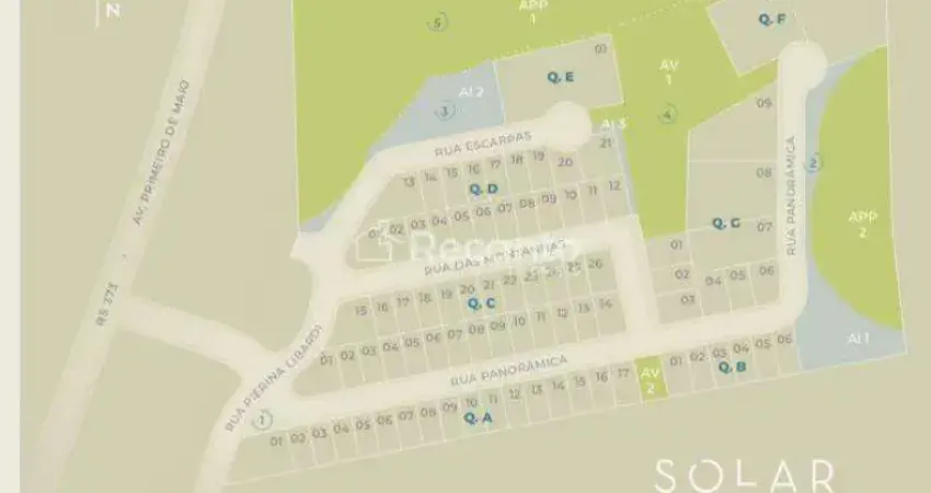 Terreno à venda na Av. 1° De Maio, 4369, Várzea Grande 1º de Maio, Gramado