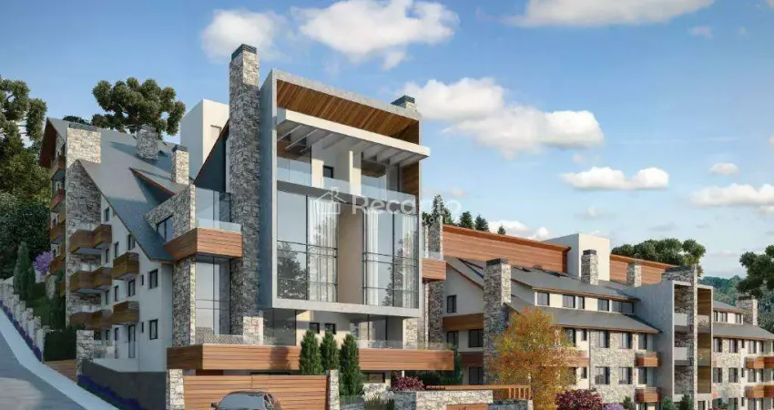 Apartamento com 2 dormitórios à venda, 80 m² por r$ 2.060.000,00 - centro - gramado/rs