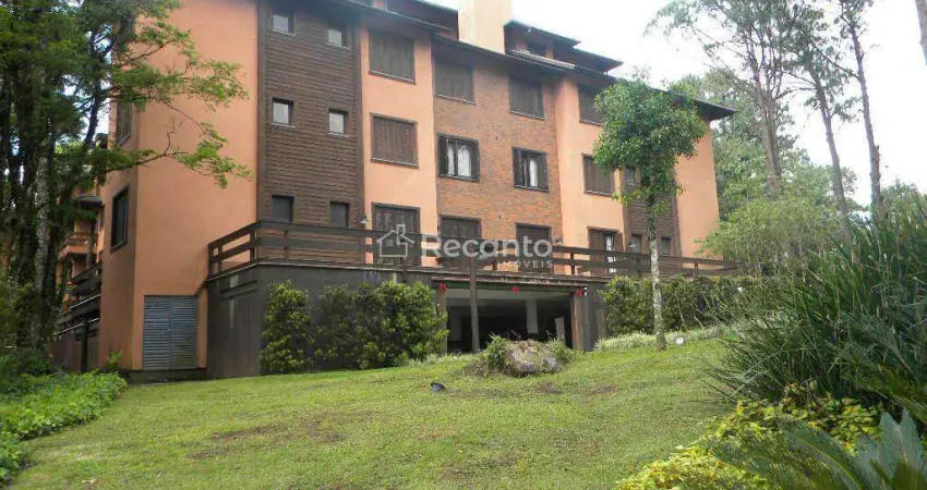 Apartamento com 2 dormitórios à venda, 75 m² por - parque das orquídeas - gramado/rs