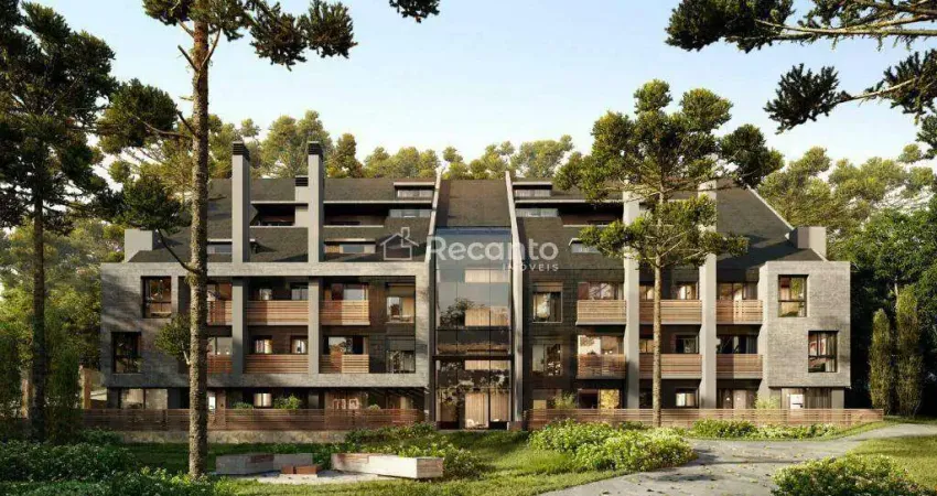 Apartamento com 1 dormitório à venda, 54 m² por r$ 1.133.000,00 - planalto - gramado/rs