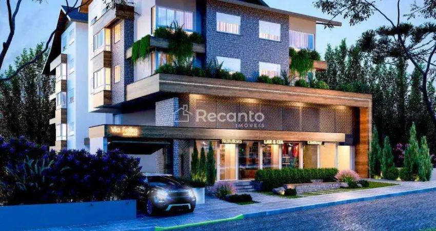 APARTAMENTO COM 1 DORMITÓRIO À VENDA, 58 M² - CENTRO - CANELA/RS, Centro, Canela - RS