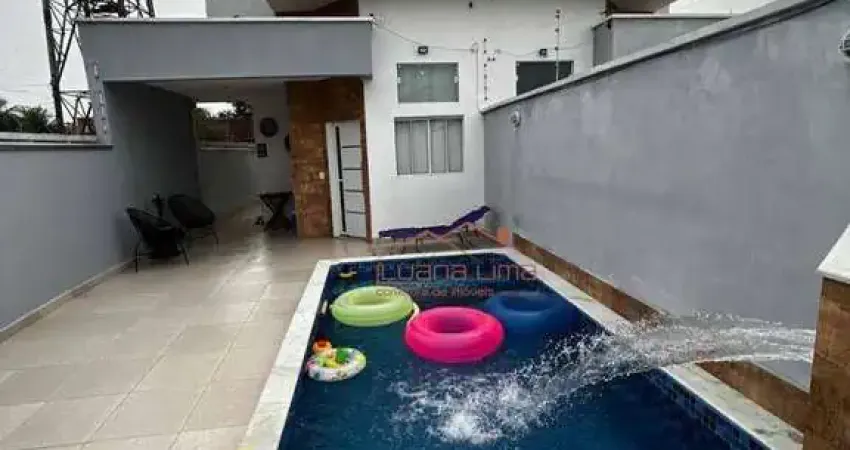 Casa com 3 dormitórios à venda, 81 m² por R$ 450.000,00 - Jardim Regina - Área Verde - Itanhaém/SP