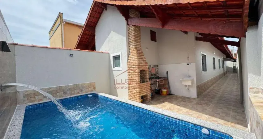 Casa com 3 dormitórios à venda, 149 m² por R$ 589.900,00 - Vera Cruz - Mongaguá/SP