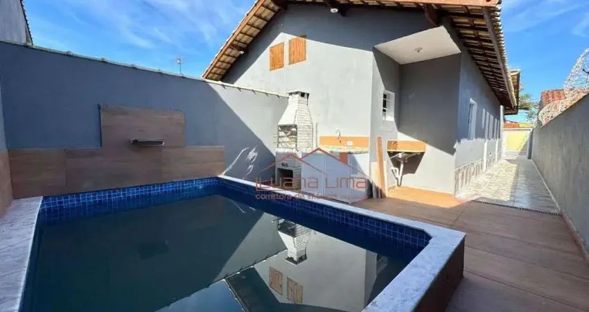 Casa com 2 dormitórios à venda, 75 m² por R$ 330.000,00 - Bopiranga - Itanhaém/SP