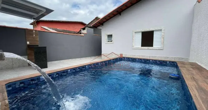 Casa com 3 dormitórios à venda por R$ 530.000,00 - Flórida Mirim - Mongaguá/SP