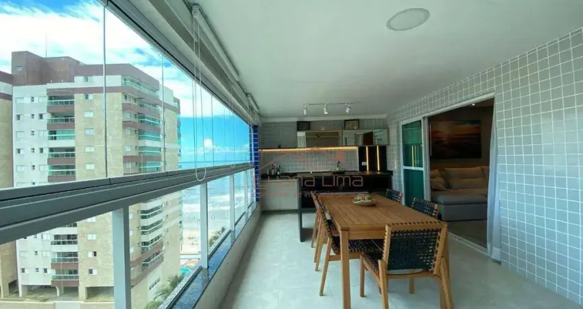 Apartamento com 4 dormitórios à venda, 160 m² por R$ 1.400.000,00 - Centro - Mongaguá/SP