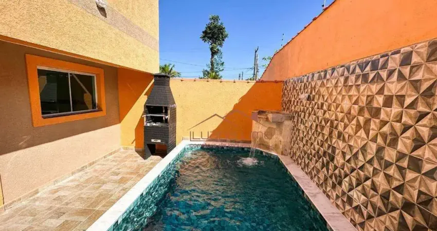 Sobrado com 2 dormitórios à venda, 76 m² por R$ 329.000,00 - Cibratel II - Itanhaém/SP