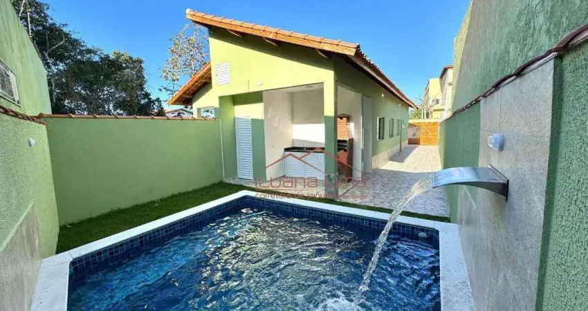 Casa com 2 dormitórios à venda, 75 m² por R$ 339.900,00 - Jardim das Palmeiras - Itanhaém/SP