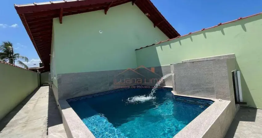Casa com 2 dormitórios à venda, 76 m² por R$ 339.900,00 - Jussara - Mongaguá/SP