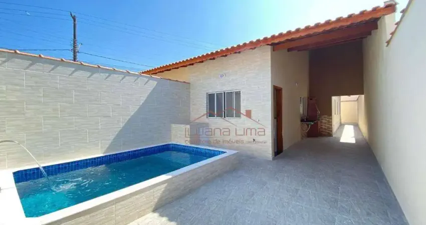 Casa com 3 dormitórios à venda, 89 m² por R$ 499.900,00 - Balneário Itaguaí - Mongaguá/SP