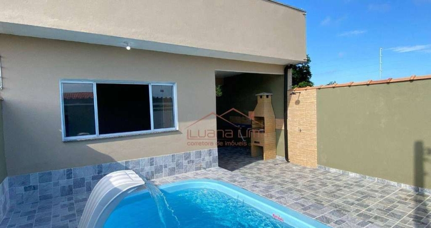 Casa com 2 dormitórios à venda, 80 m² por R$ 320.000,00 - Jardim Lindomar - Itanhaém/SP