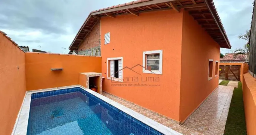 Casa com 2 dormitórios à venda, 57 m² por R$ 289.000,00 - Bopiranga - Itanhaém/SP
