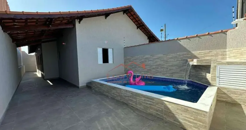 Casa com 2 dormitórios à venda, 74 m² por R$ 369.000,00 - Flórida Mirim - Mongaguá/SP