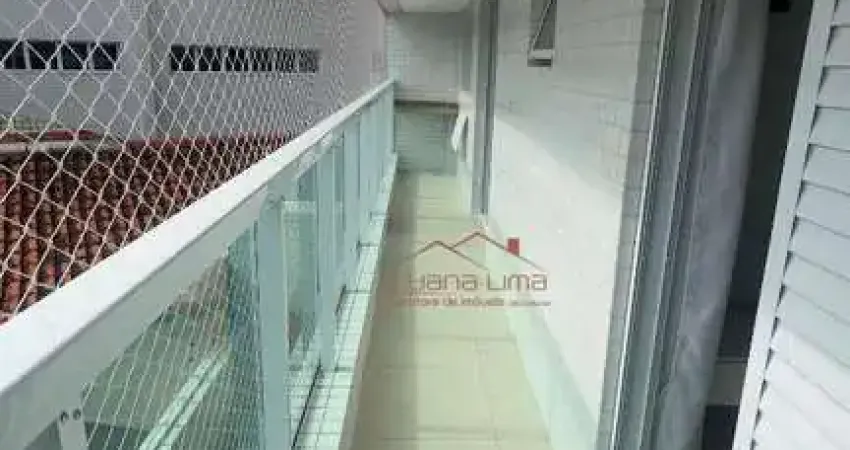 Apartamento com 1 dormitório à venda por R$ 360.000,00 - Vila Guilhermina - Praia Grande/SP