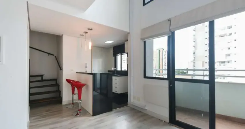 Duplex para venda em Pinheiros com 1 quarto, sendo 1 suíte , 48m²
