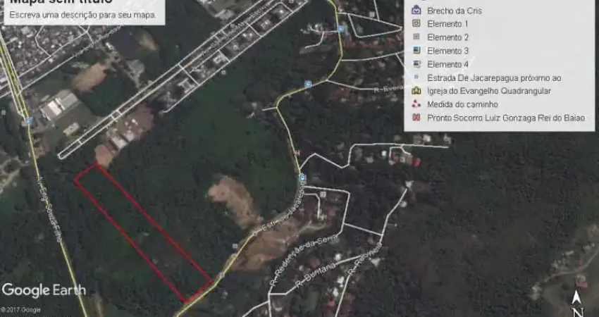 Terreno à venda na Estrada de Jacarepaguá, Itanhangá, Rio de Janeiro