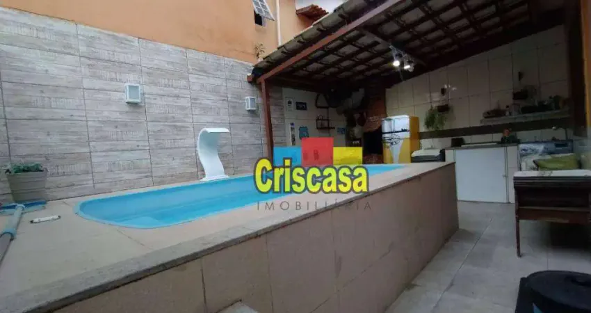 Casa com 3 dormitórios à venda, 92 m² por R$ 730.000,00 - Palmeiras - Cabo Frio/RJ