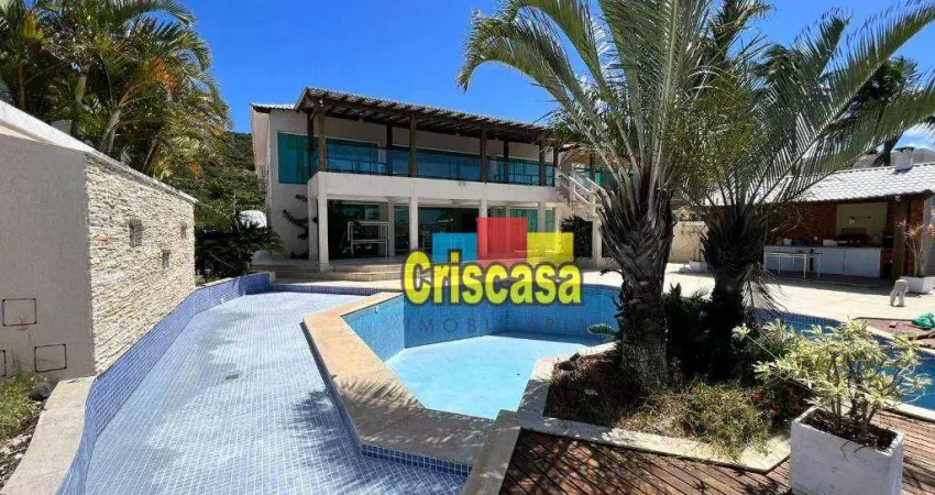 Casa com 5 dormitórios à venda, 539 m² por R$ 8.000.000,00 - Gamboa - Cabo Frio/RJ