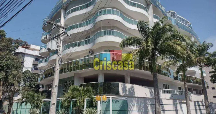 Cobertura com 3 dormitórios, 178 m² - venda por R$ 1.450.000,00 ou aluguel por R$ 7.380,00 - Vila Nova - Cabo Frio/RJ