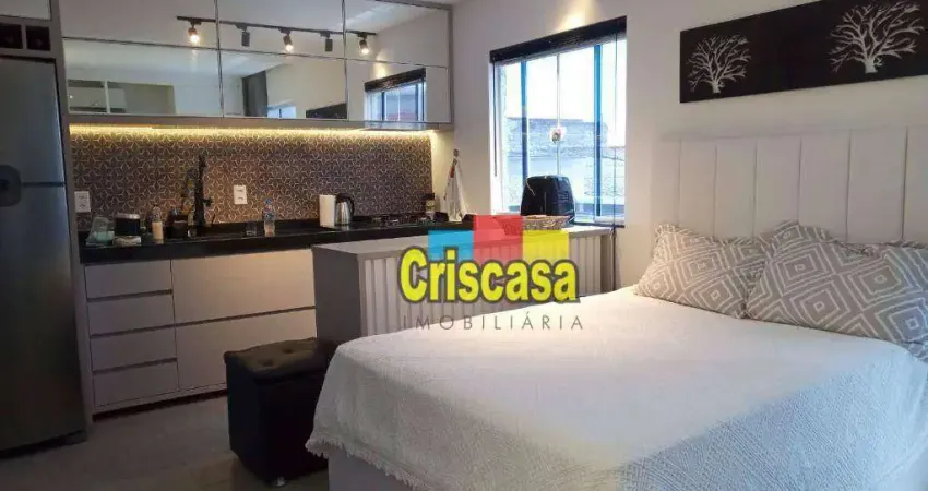 Flat com 1 dormitório à venda, 42 m² por R$ 270.000,00 - Vila Blanche - Cabo Frio/RJ