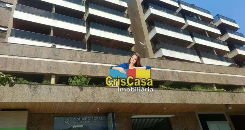 Cobertura com 3 dormitórios para alugar, 162 m² por R$ 4.926,00/mês - Centro - Cabo Frio/RJ