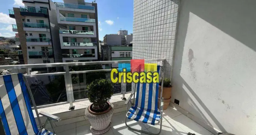 Apartamento com 2 dormitórios à venda, 78 m² por R$ 595.000,00 - Algodoal - Cabo Frio/RJ