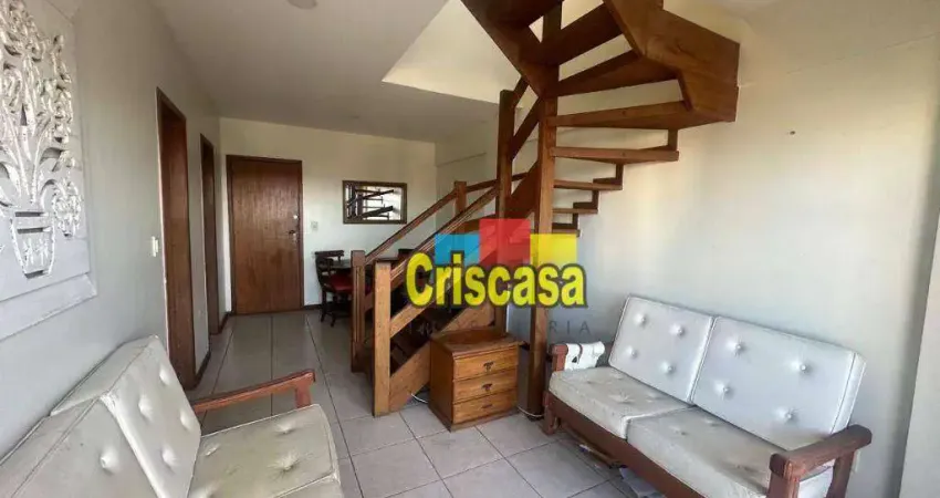 Cobertura com 3 dormitórios, 126 m² - venda por R$ 750.000,00 ou aluguel por R$ 4.300,00/mês - Vila Nova - Cabo Frio/RJ