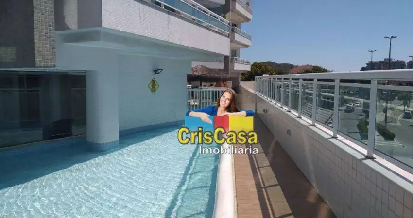 Cobertura com 3 dormitórios à venda, 162 m² por R$ 890.000,00 - Jardim Flamboyant - Cabo Frio/RJ