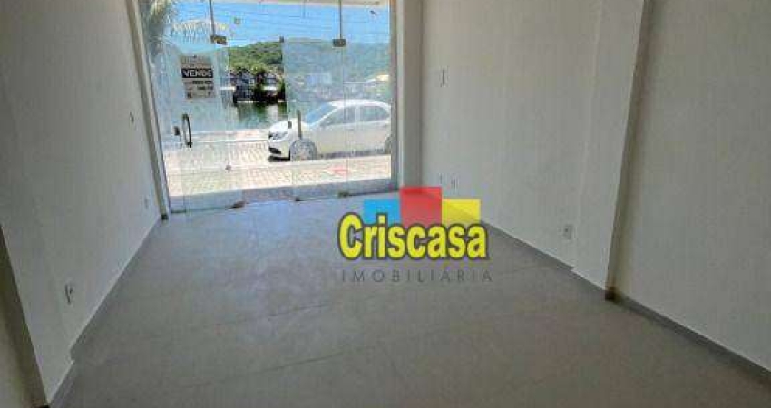 Loja, 27 m² - venda por R$ 300.000,00 ou aluguel por R$ 2.150,65/mês - Portinho - Cabo Frio/RJ