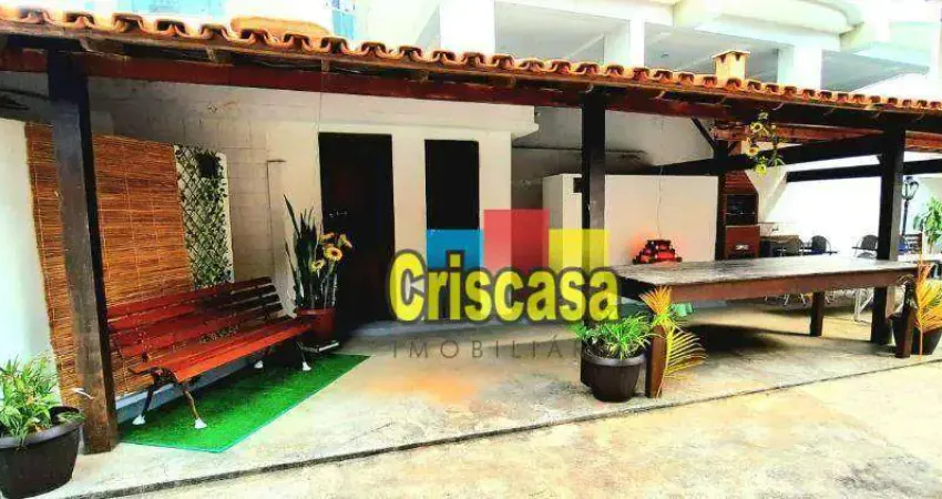 Casa com 1 dormitório à venda 1 QUADRA DA PRAIA DO FORTE, 65 m² por R$ 370.000 - Vila Nova - Cabo Frio/RJ