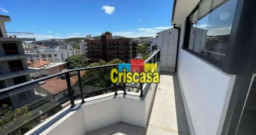 Cobertura com 2 dormitórios para alugar, 120 m² - Passagem - Cabo Frio/RJ