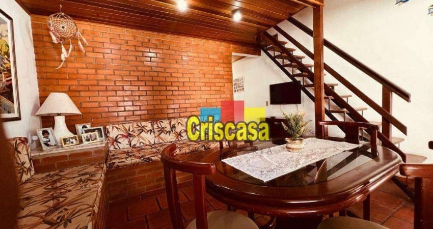 Apartamento Duplex com 3 dormitórios à venda, 102 m² por R$ 350.000,00 - Peró - Cabo Frio/RJ