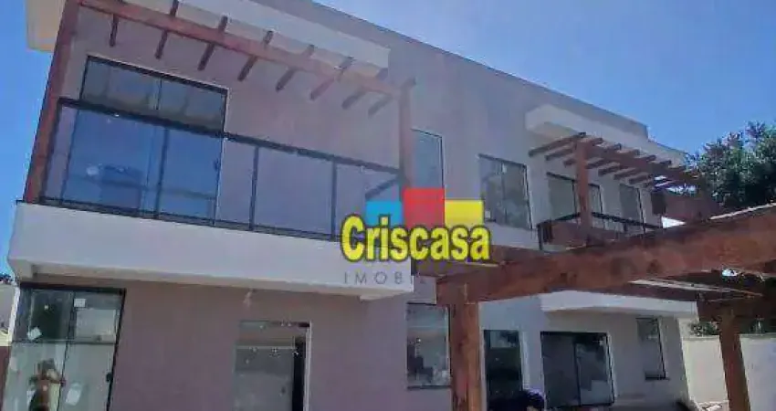 Casa com 3 dormitórios à venda, 90 m² por R$ 510.000,00 - Guriri - Cabo Frio/RJ