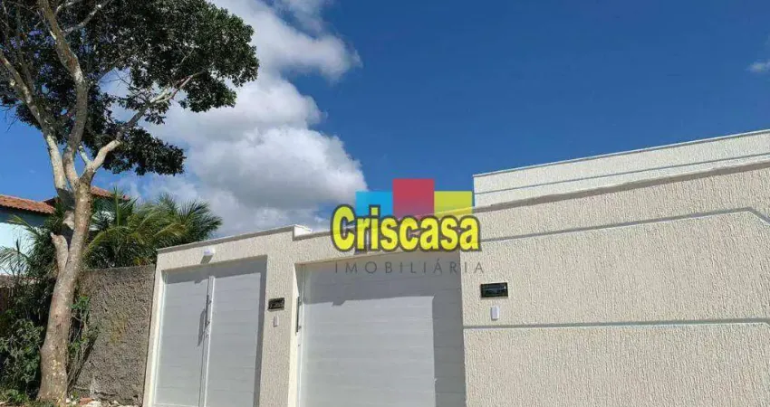 Casa com 2 dormitórios à venda, 90 m² por R$ 285.000,00 - Guriri - Cabo Frio/RJ