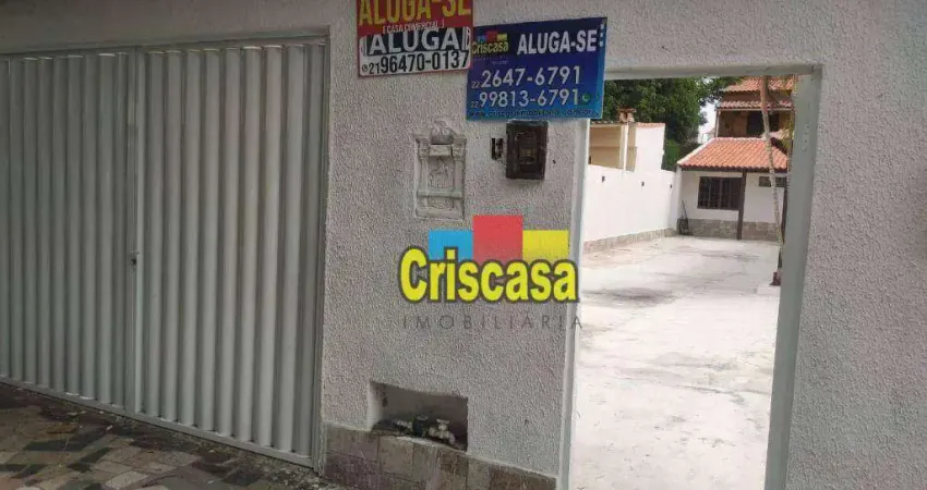 Casa comercial com 6 salas para alugar na Rua Fagundes Varela, 270, São Cristóvão, Cabo Frio