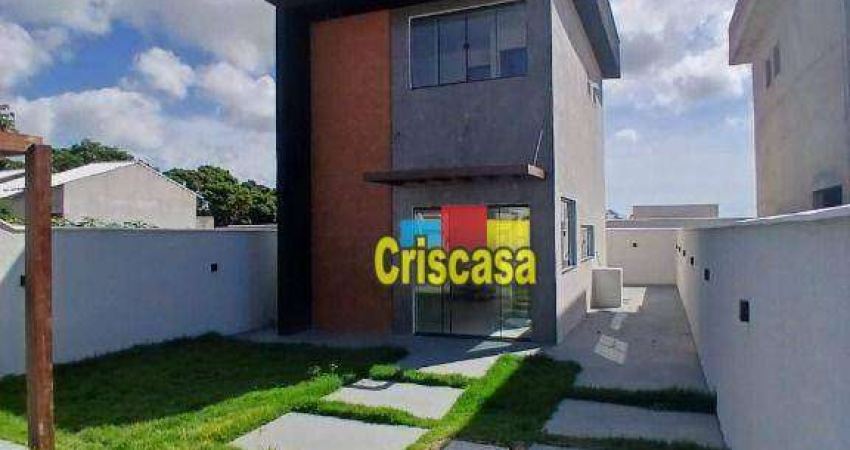 Casa com 3 dormitórios à venda, 90 m² por R$ 419.000,00 - Guriri - Cabo Frio/RJ