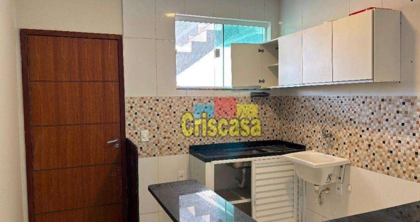 Apartamento com 1 dormitório para alugar, 40 m² por R$ 1.610,00/mês - Palmeiras - Cabo Frio/RJ