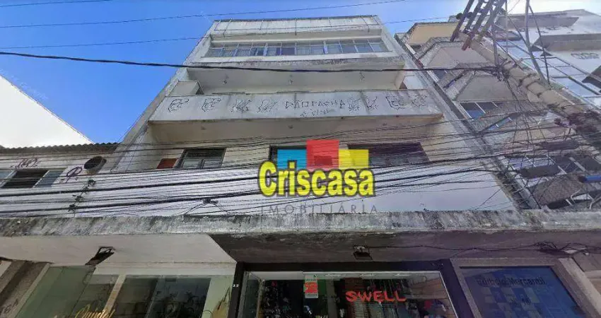 Apartamento com 2 dormitórios, 86 m² - venda por R$ 500.000,00 ou aluguel por R$ 2.500,00/mês - Centro - Cabo Frio/RJ